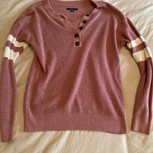 Pink Abercrombie Sweater. XS.